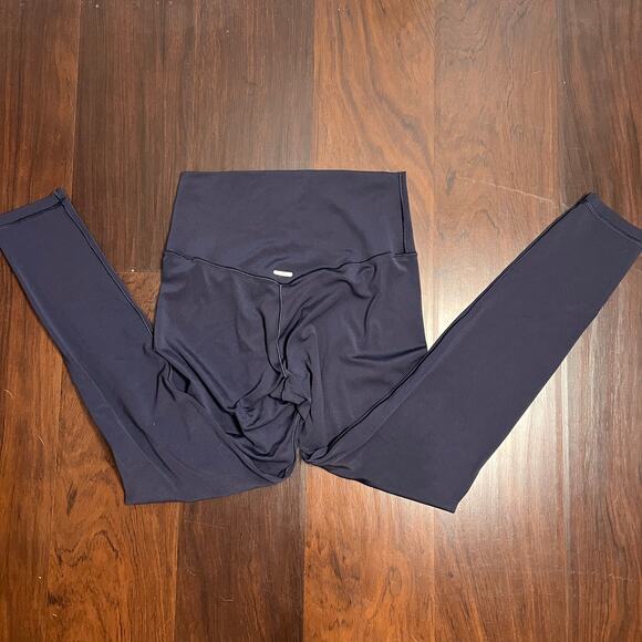 Aerie Navy Blue High Rise Legging Size Medium - Picture 3 of 6